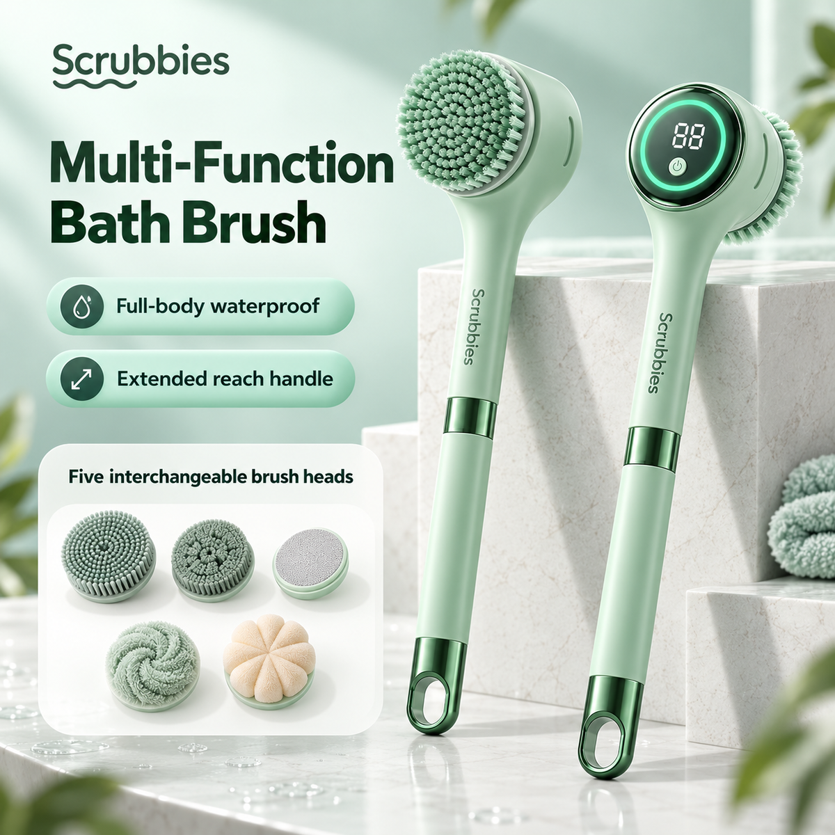 Scrubbies™ Back Scrubber Pro