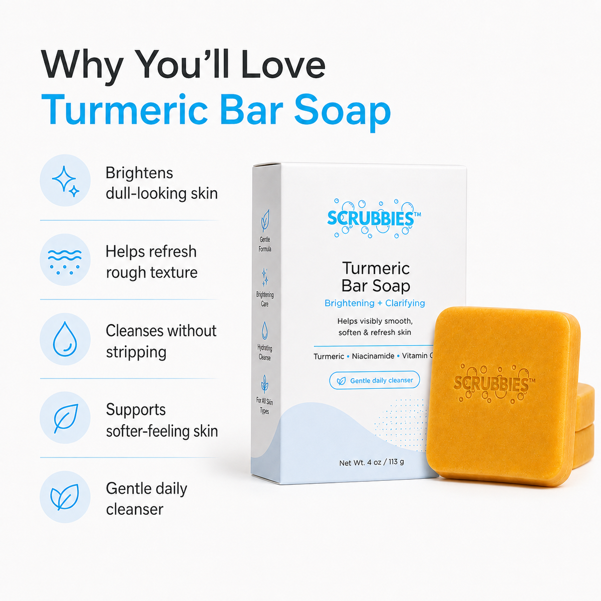 Scrubbies™ Tumeric Soap