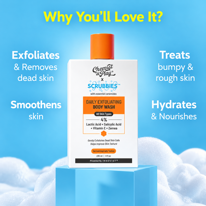 [CHEMIST AT PLAY] x [SCRUBBIES] Daily Exfoliating Bundle