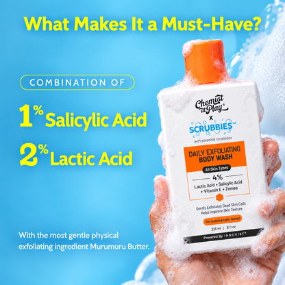 [CHEMIST AT PLAY] x [SCRUBBIES] Daily Exfoliating Bundle