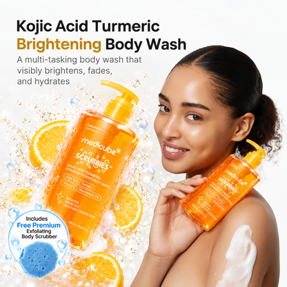Kojic acid turmeric body wash lifestyle